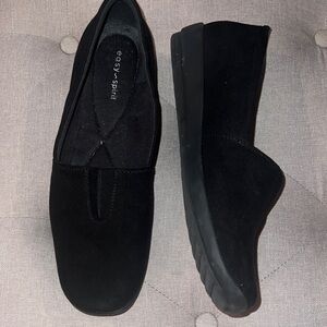 Easy Spirit Black Loafers 9.5